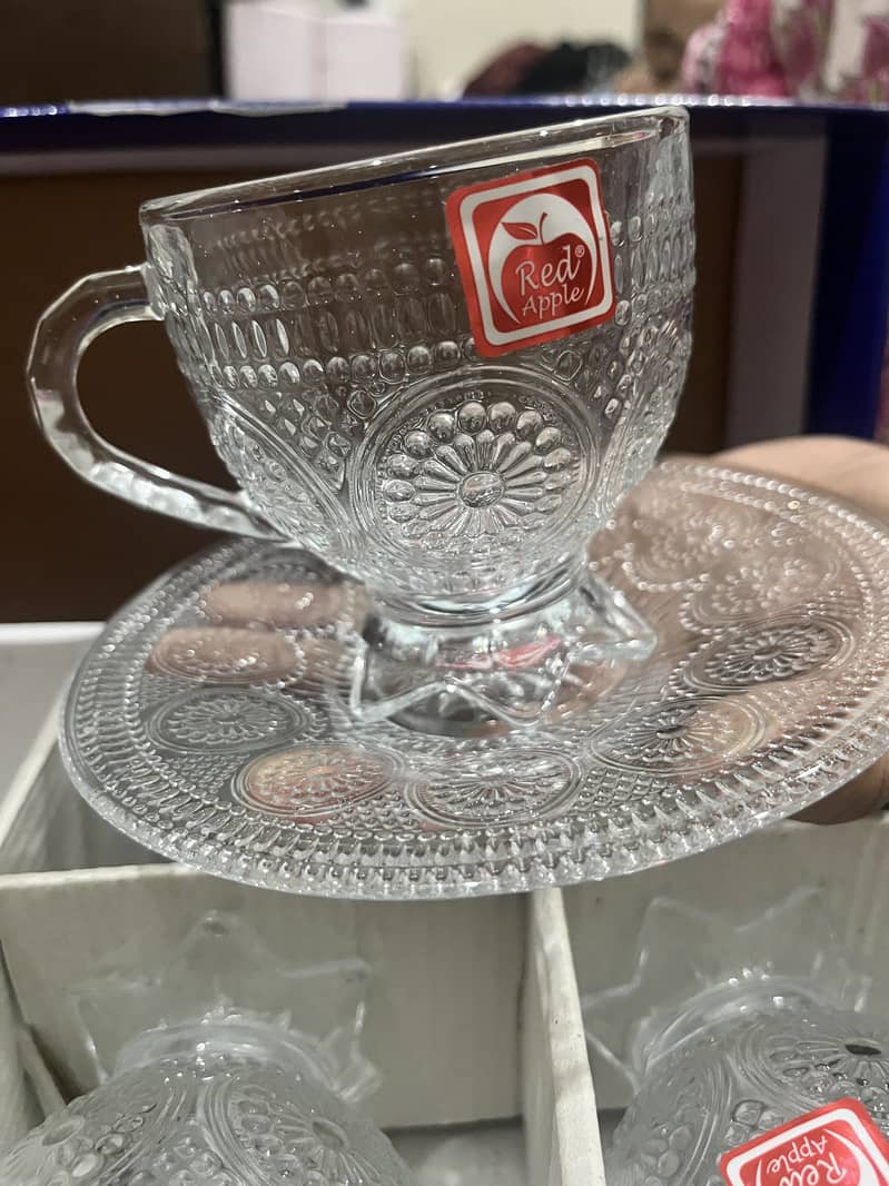 Cup & saucer set 3