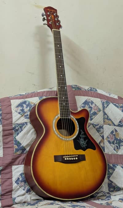Premium Acoustic Guitar premium rosewood material new guitar strings