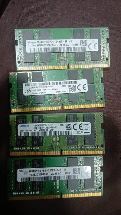 required required ddr4 ram laptop and pc 8gb 16gb & 32gb quantity
