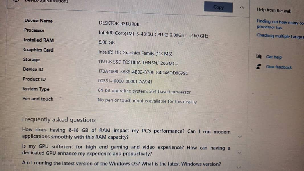 Dell E7240 3