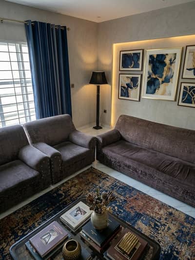 Korean velvet five seater aesthetic