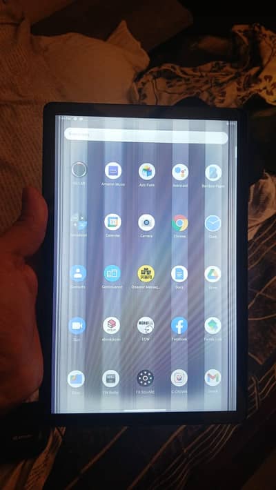 Lenovo Tab 6 for Sale — in working condition but lcd has lines