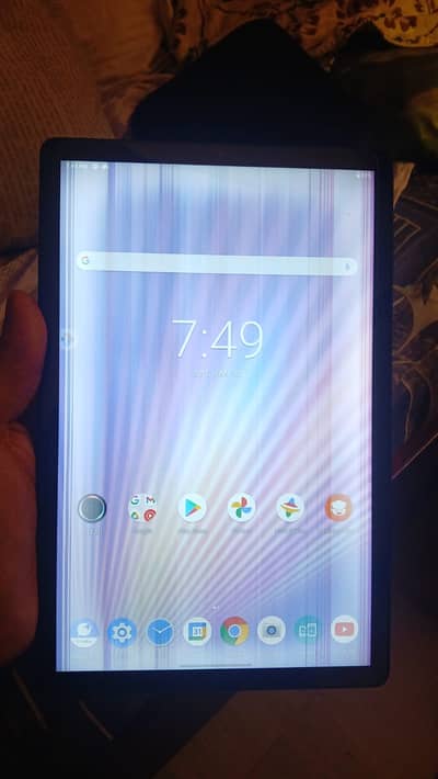Lenovo Tab 6 for Sale — in working condition but lcd has lines