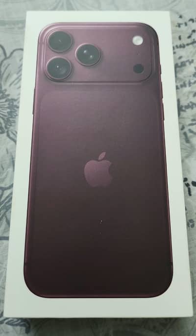 Apple iPhone 18 Pro Max 512 GB Non PTA Burgundy Dual Esim