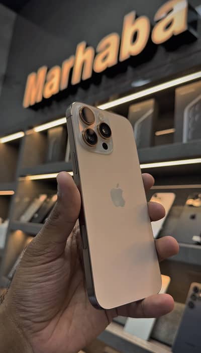 Iphone 16 PROMAX 256GB | Official PTA Approved | 10/10 desert color