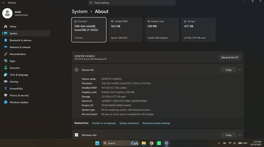 HP 250 G10 15.6" Laptop