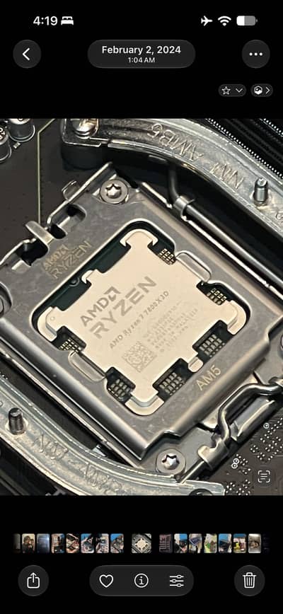 Ryzen 7 7800x3D Cpu