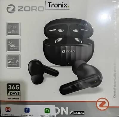 ZORO Z Buds Wireless Earbuds with ENC Mic