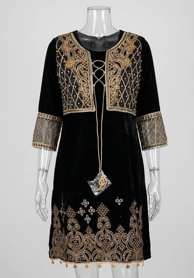 VELVET KURTIES