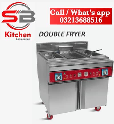 FRYER Double Commercial / Single Fryer Das / Electric FRYER / Recipe