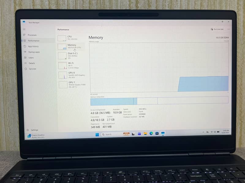 Dell Precision 7550 Mobile Workstation 8