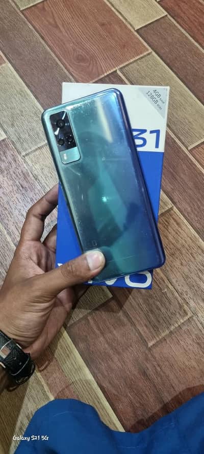 Vivo y31 with box 4/128GB – PTA Approved