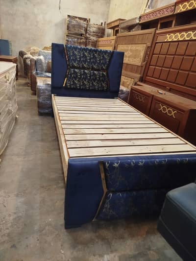 Single bed brand new latest design/ Single bed for sale gujrat