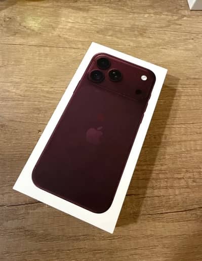 18 Pro Max Burgundy 256 Non PTA LLA