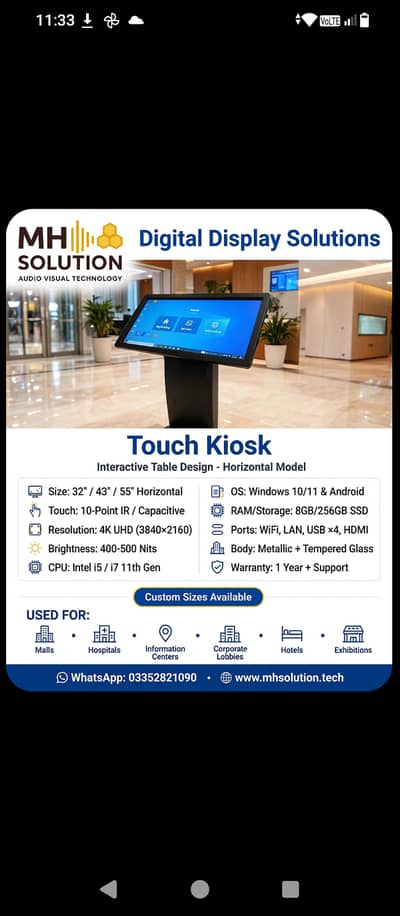 MH solution Audio Visual Provider