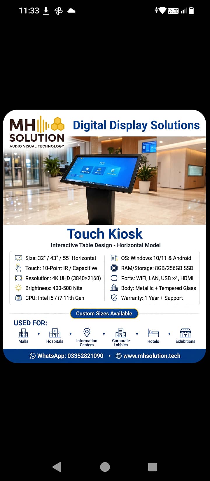 MH solution Audio Visual Provider 0