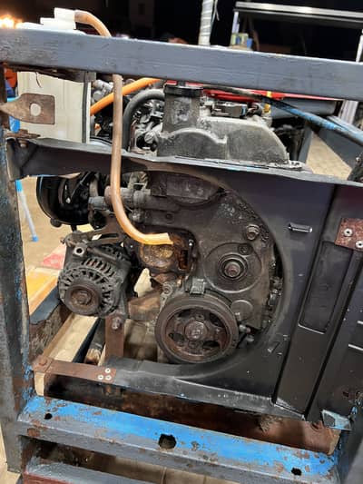 1300cc vitz engine gas and petrol Generator