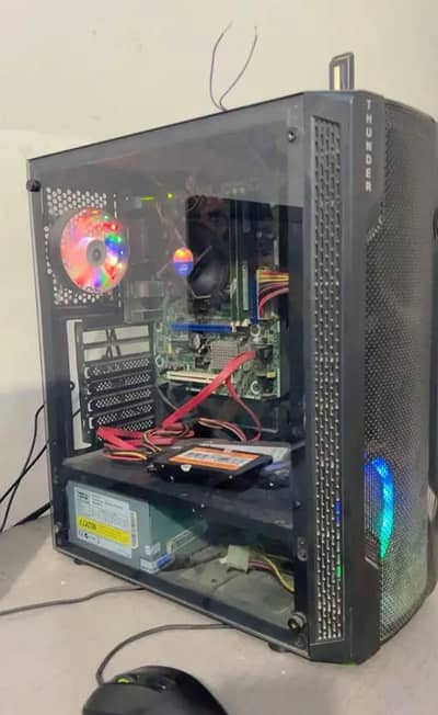 Gaming casing pc i3 2nd gen 8gb ram 128gb ssd urgent sell