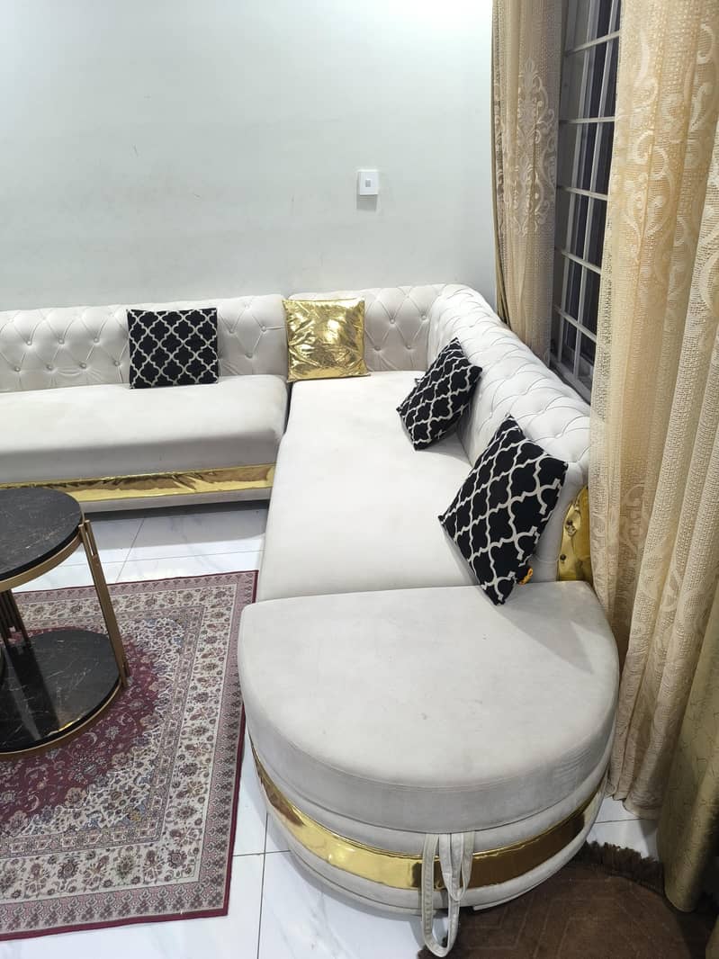 sofa set with solid frame and molty foam 3