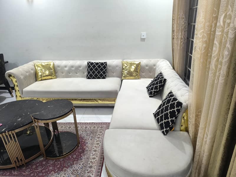 sofa set with solid frame and molty foam 4