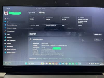 Toshiba Portege Z30-C | Core i7 6th Gen | 16GB RAM | 256GB SSD |