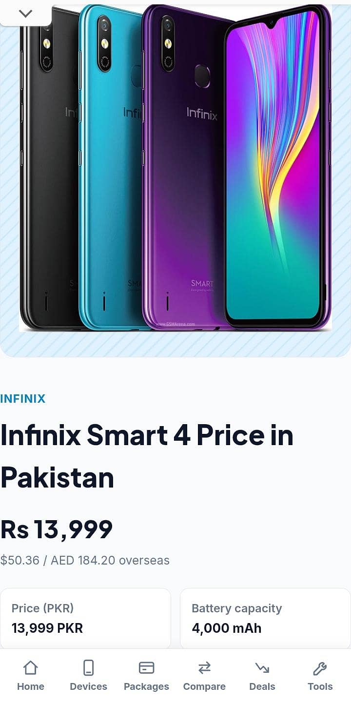 Infinix Smart 4 0