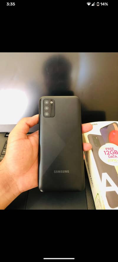 Samsung A02s 4/64 with box
