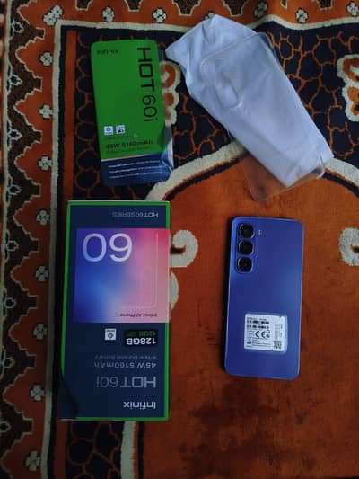 IInfinix hot 60i Mobile Very Good Condition Under Warranty