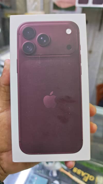 iPhone 18 Pro Max Jv just box open 256gb clean