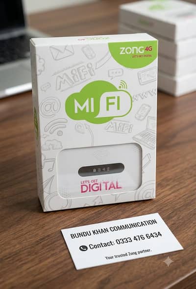Original Zong 4G MiFi | Portable WiFi Hotspot | Best Price