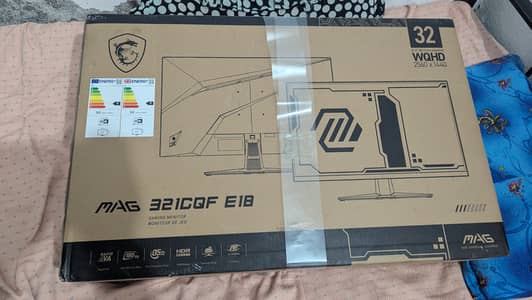 Urgent Sale | MSI MAG 321CQF E18 32-Inch Gaming Monitor 180Hz WQHD 2K