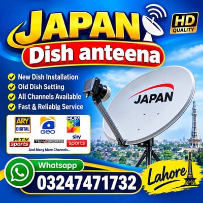 IPTV services dish antenna 03247471732