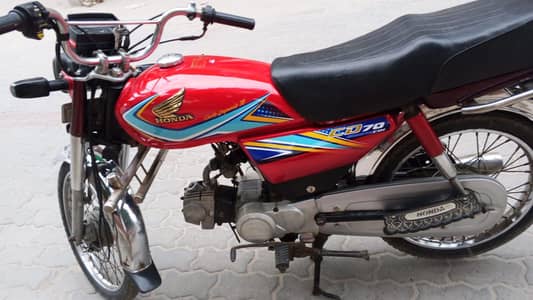 Honda 70cc 2019 model lush condition
