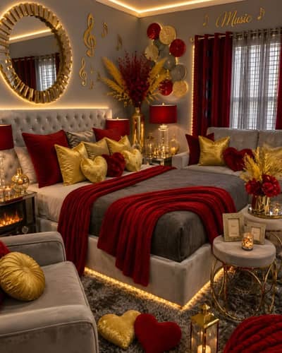 Ideal for Families and Couples Furnished Room Flats Guest House Hotel Room