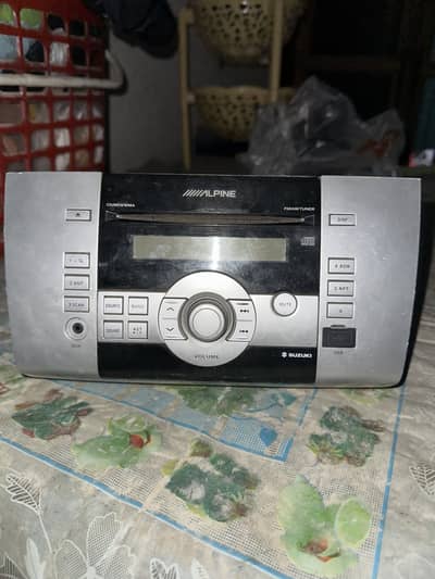 Suzuki swift car stereo alpine fm player mp3 cd player original