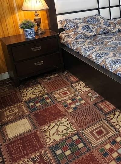Carpet size 12 widthfeet 15length with foam