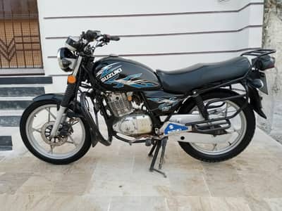 SUZUKI GS 150CC JULY 2022 MODEL KARACHI NUMBER