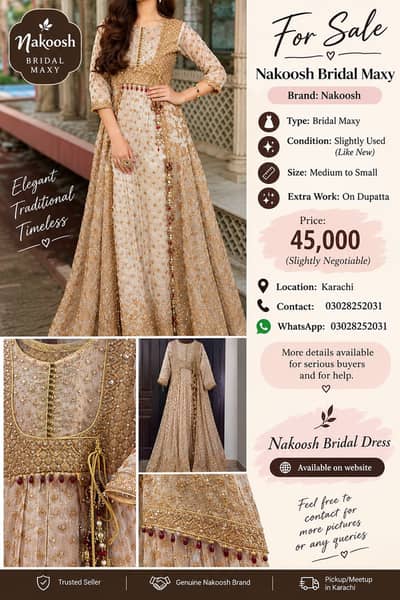 Nakoosh bridal formal dress