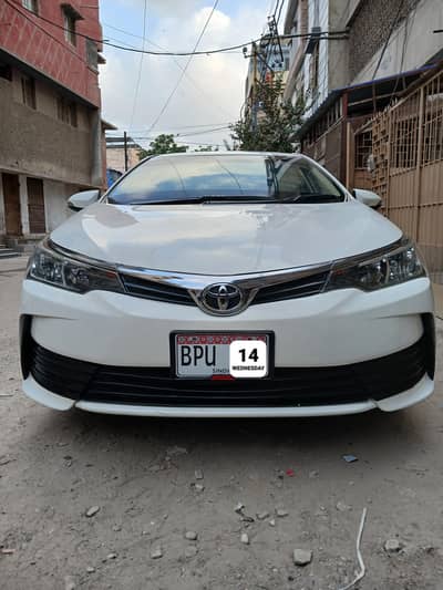 Toyota Corolla XLI 2019 automatic fully original 2 to 3 peace minor