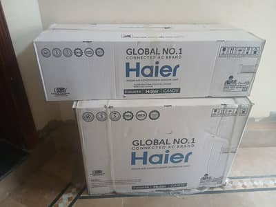 Haier T3 box pak AC new 1.5 tan new box pak
