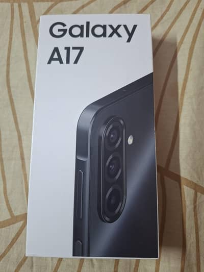 Samsung Mobile A17 non active box open only