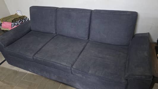 6 seaters (3+2+1) sofa set used