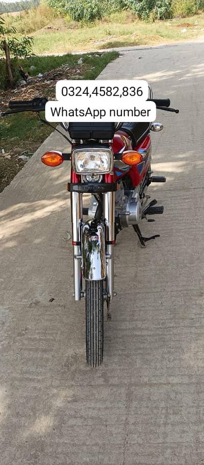 Honda 125 CG Bike urgent for sale model 2022