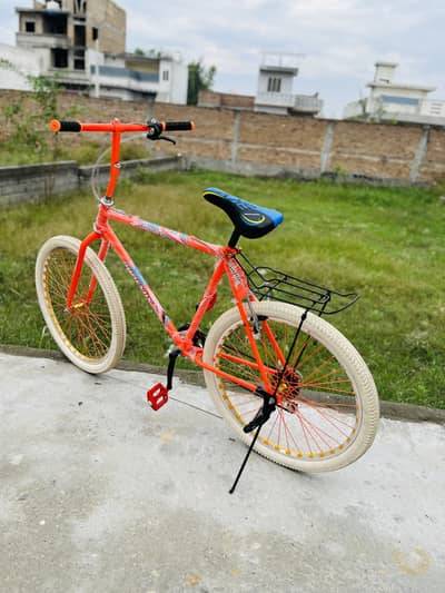 Full new wheeling cycle in mardan kinal road Shehmaltun side