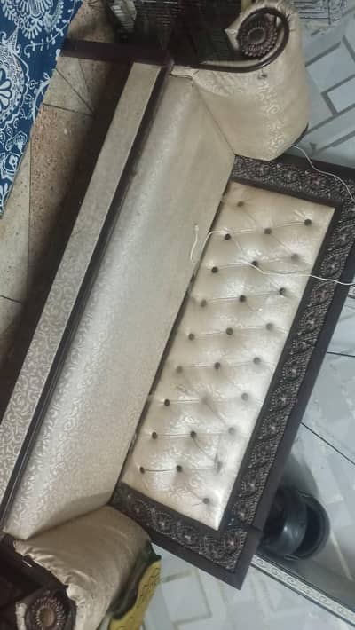 solid iron sofa set