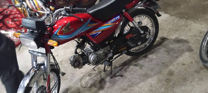 Honda CD70 first owner biomatric avliable