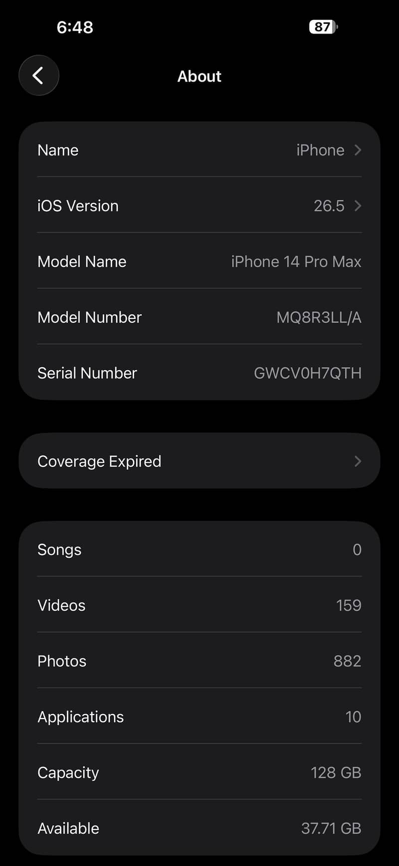 Apple iPhone 14 Pro Max 6