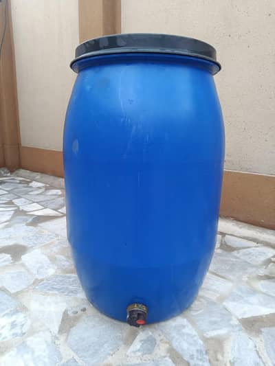 Water Storage Drum capacity 150 Ltr with Heating Rod (Made in Italy)