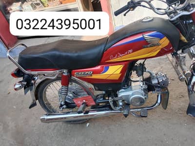 Honda CD 70 motorcycle bike argent for sale