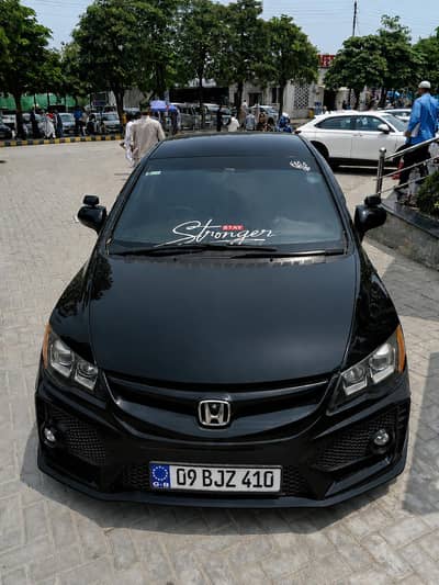 Honda reborn front bumper with fog lamps